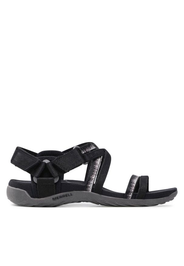 Merrell Sandały Terran 3 Cush Lattice J002712 Czarny. Kolor: czarny. Materiał: materiał