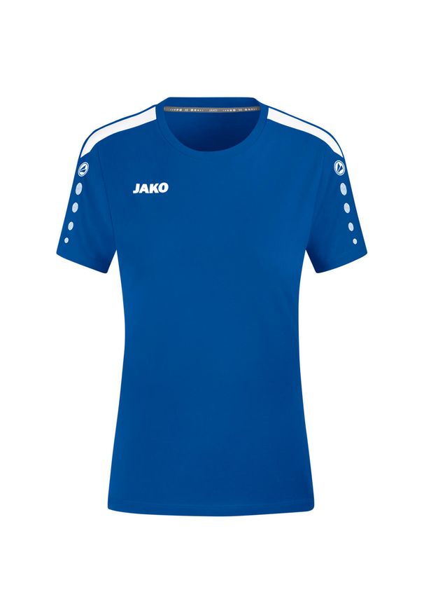 Koszulka damska Jako Power. Kolor: niebieski. Sport: piłka nożna