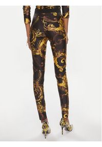 Versace Jeans Couture Legginsy 76HAC101 Czarny Skinny Fit. Kolor: czarny. Materiał: syntetyk #3