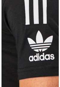 adidas Originals - T-shirt ED6116 ED6116-BACK. Okazja: na co dzień. Kolor: czarny. Materiał: dzianina. Styl: casual #3