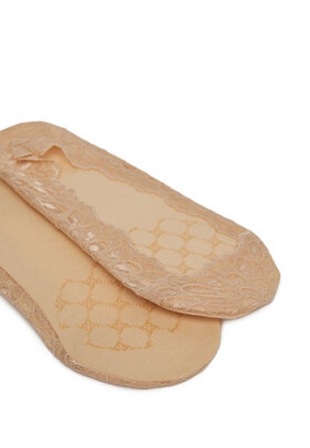 Nine West Skarpety LA_NW_4WB_004_SS25 (3-PACK) Beżowy. Kolor: beżowy. Materiał: bawełna, materiał