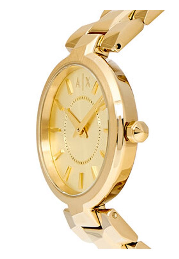 Armani Exchange Zegarek Audelle AX4407 Złoty. Kolor: złoty