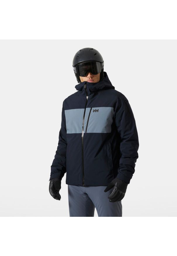 Kurtka narciarska Helly Hansen Gravity. Kolor: niebieski. Sezon: zima. Sport: narciarstwo