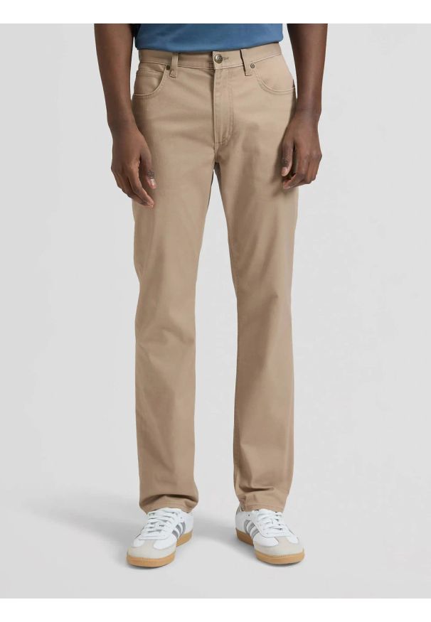 Lee - MESKIE SPODNIE LEE DAREN DARK TAUPE 112377682