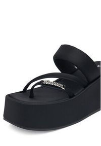 Juicy Couture Japonki WSS21515-01 Czarny. Kolor: czarny. Materiał: materiał #6