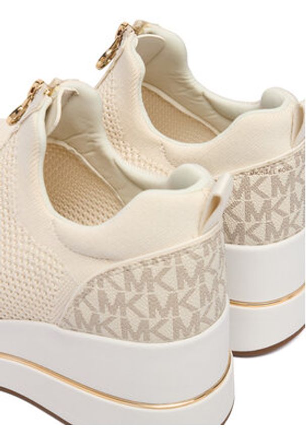 MICHAEL Michael Kors Sneakersy Emmy 43R6EMFP3D Écru. Materiał: materiał