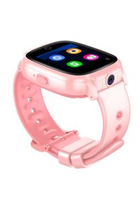 GARETT - Smartwatch Garett Kids Twin 4G różowy. Rodzaj zegarka: smartwatch. Kolor: różowy. Styl: młodzieżowy, klasyczny