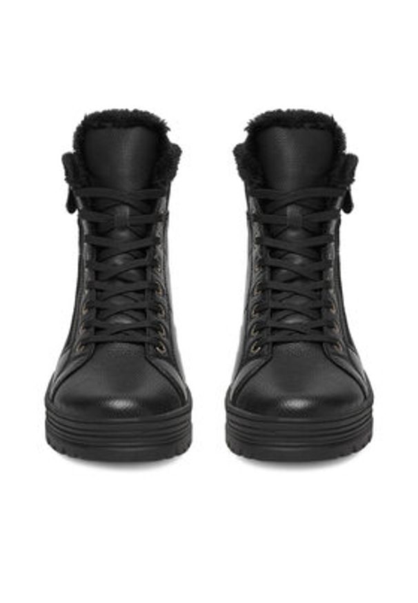 Remonte Trzewiki CEO-D2U73-00 Czarny. Kolor: czarny. Materiał: skóra