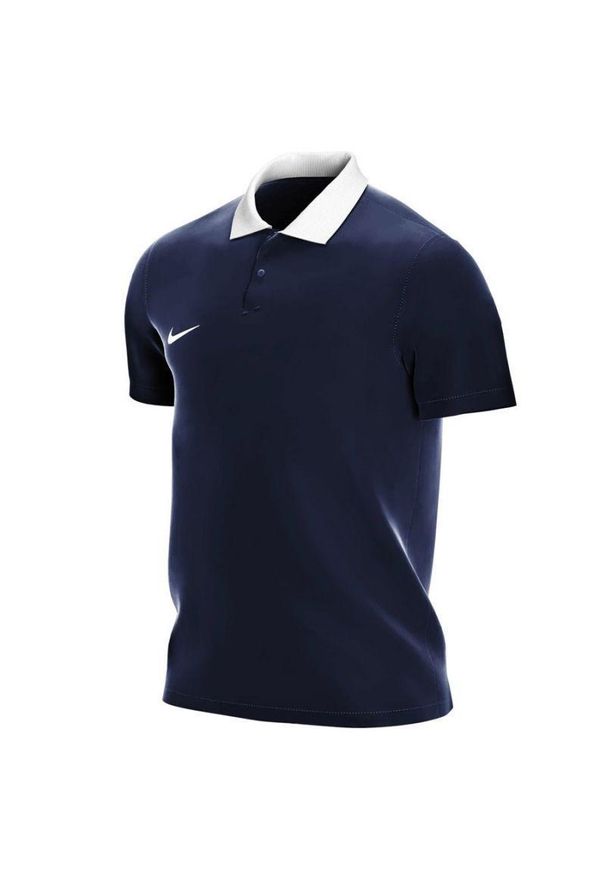Nike - Męska Koszulka Polo Park 20. Typ kołnierza: polo. Kolor: niebieski