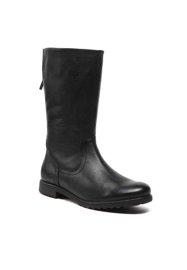 Kozaki Ara 12-39501-01 Schwarz. Kolor: czarny. Materiał: skóra