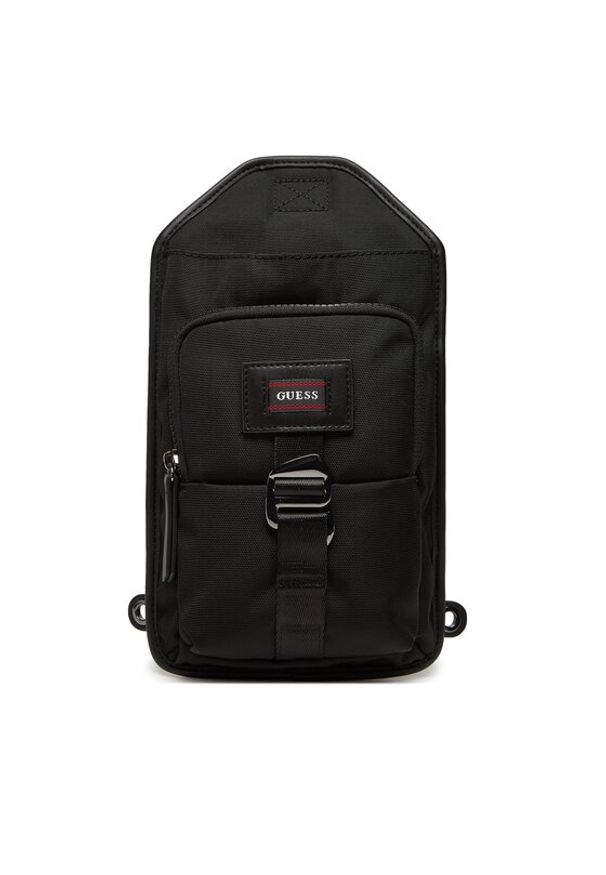 Guess Plecak HMARHN P5326 Czarny. Kolor: czarny. Materiał: materiał