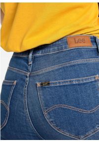 Lee - LEE SCARLETT SKINNY HIGH WAIST DAMSKIE SPODNIE JEANSOWE BRIGHT STONE L626MANS. Stan: podwyższony #3