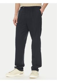 Liu Jo Spodnie materiałowe QF4103 T2682 Granatowy Regular Fit. Kolor: niebieski. Materiał: wełna #1