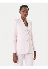 Rinascimento Marynarka CFC0128642003 Różowy Regular Fit. Kolor: różowy. Materiał: syntetyk #1