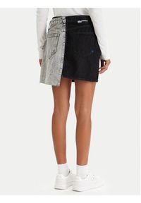 Karl Lagerfeld Jeans Spódnica jeansowa B1W12015 Szary Regular Fit. Kolor: szary. Materiał: bawełna #4