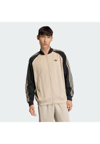 Adidas - adidas Bluza adicolor SST KE0114 Beżowy Regular Fit. Kolor: beżowy. Materiał: syntetyk #1