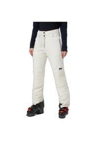 Spodnie narciarskie dla kobiet Helly Hansen avanti stretch. Kolor: biały. Sezon: zima. Sport: narciarstwo