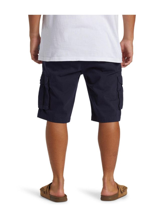 Quiksilver - Szorty spacerowe dla Mężczyzn CRUCIAL BATTLE CARGO Czarny. Kolor: niebieski. Materiał: bawełna. Długość: krótkie. Wzór: ze splotem. Sezon: lato