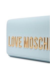 Love Moschino - LOVE MOSCHINO Torebka JC4103PP1MKD0712 Błękitny. Kolor: niebieski. Materiał: skórzane #3