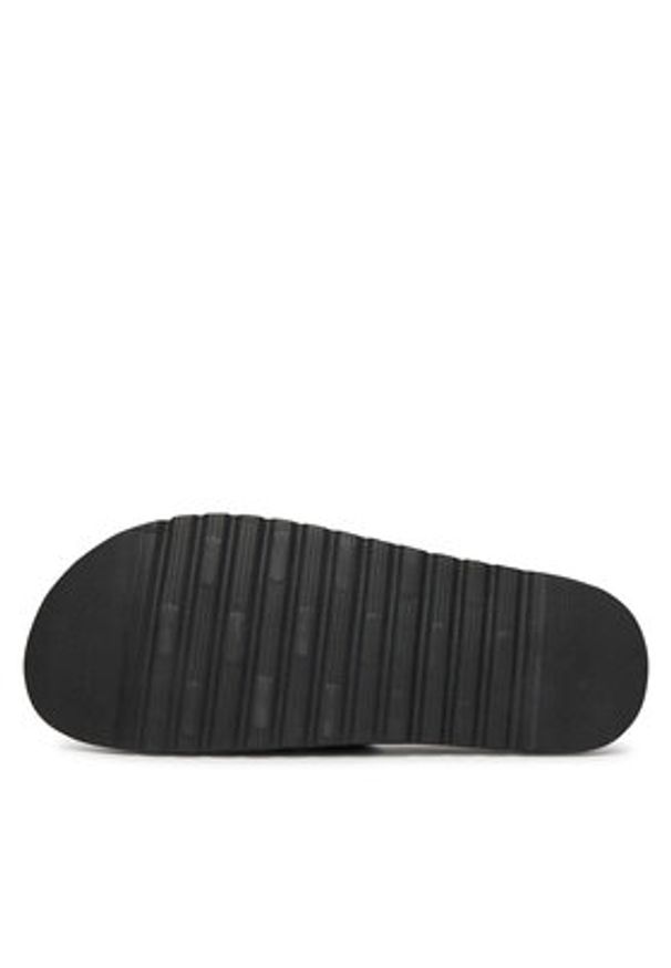 MEXX Klapki MX/019C-HY Czarny. Kolor: czarny. Materiał: skóra