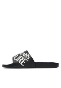 Versace Jeans Couture Klapki 76YA3SQ1 Czarny. Kolor: czarny #6