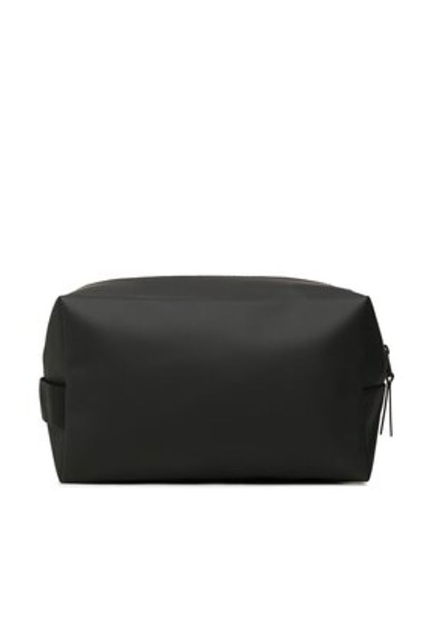 Rains Kosmetyczka Wash Bag Large 15590 Czarny. Kolor: czarny