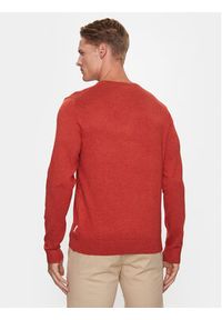 Lindbergh Sweter 30-80043 Pomarańczowy Slim Fit. Kolor: pomarańczowy. Materiał: wiskoza #4