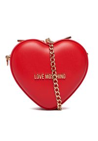 Love Moschino - Torebka LOVE MOSCHINO. Kolor: czerwony