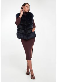 Suprema - Kamizelka damska futrzana z lisa SUPREMA. Materiał: futro #4