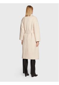 Notes du Nord - Notes Du Nord Płaszcz wełniany Enya 12981 Beżowy Regular Fit. Kolor: beżowy. Materiał: wełna, syntetyk #3
