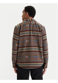 RVCA Koszula Dayshift 23A053505 Brązowy Regular Fit. Kolor: brązowy. Materiał: bawełna #5