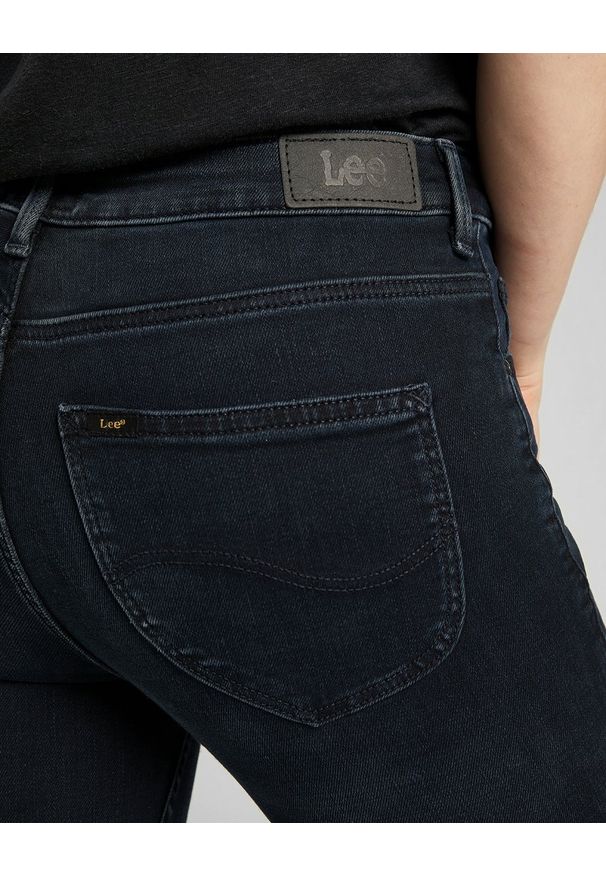 Lee - LEE SCARLETT HIGH DAMSKIE SPODNIE JEANSOWE ZIP DARK LEA L31BPHJB 112139830
