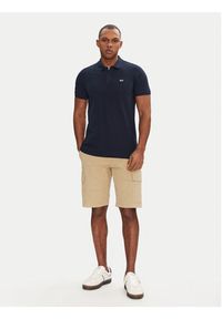 Tommy Jeans Polo DM0DM20676 Granatowy Slim Fit. Typ kołnierza: polo. Kolor: niebieski. Materiał: bawełna #5