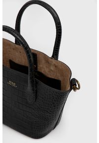 Polo Ralph Lauren Torebka skórzana 428791394009 kolor zielony. Kolor: zielony. Materiał: skórzane #2