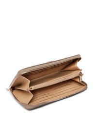 Guess Portfel Cheryl Slg SWTQ97 20146 Beżowy. Kolor: beżowy. Materiał: skóra #3