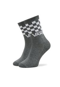 Vans Zestaw 3 par wysokich skarpet męskich Classic Check Crew VN000F0WY281 Czarny. Kolor: czarny. Materiał: materiał