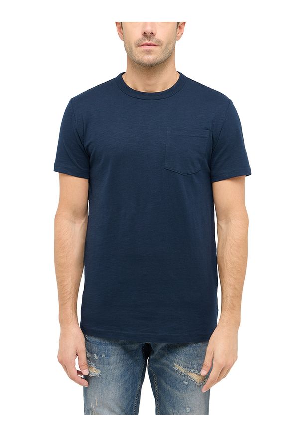 Męski T-Shirt Mustang Style Amado Dark Sapphire 1016276 4136