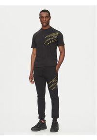 Plein Sport Spodnie dresowe SAEC MJT2490 STE001N Czarny Loose Fit. Kolor: czarny. Materiał: bawełna #5