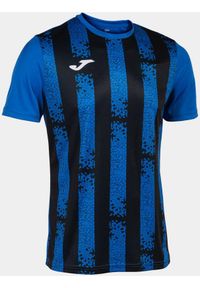 Koszulka Sportowa Joma Inter III 2XL - Oddychająca i Zrównoważona. Kolor: niebieski, czarny, wielokolorowy. Materiał: poliester. Sport: piłka nożna