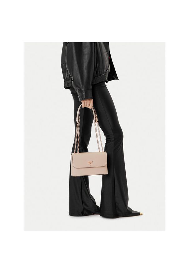 Torebka Guess. Kolor: beżowy