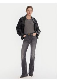 Pinko - PINKO Jeansy Flora 100166 A2S2 Szary Flare Fit. Kolor: szary #4