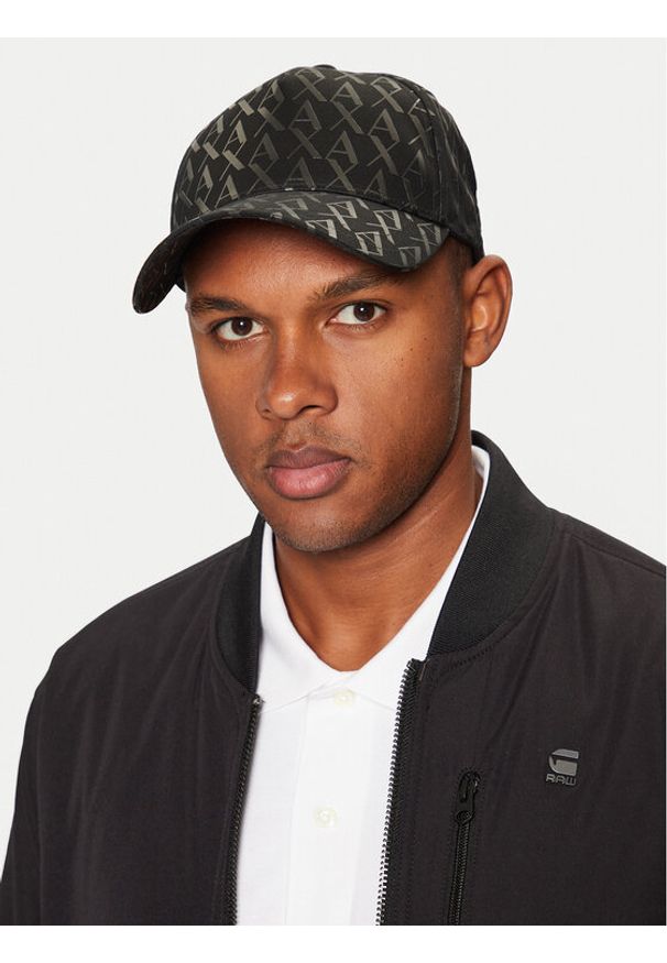 Armani Exchange Czapka z daszkiem 954229 CC813 00020 Czarny. Kolor: czarny. Materiał: bawełna