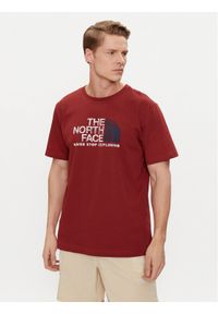 The North Face T-Shirt Rust 2 NF0A87NW Czerwony Regular Fit. Kolor: czerwony. Materiał: bawełna #1