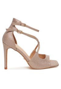 DeeZee Sandały F2158-2 Różowy. Kolor: różowy. Materiał: skóra