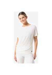 Koszulka z krótkim rękawkiem damska SUPER.NATURAL Loose Air Tee. Kolor: biały. Długość rękawa: krótki rękaw. Długość: krótkie