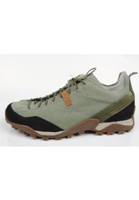 Buty trekkingowe męskie Aku Nativa Canvas. Kolor: wielokolorowy, czarny, zielony. Materiał: tkanina. Szerokość cholewki: normalna