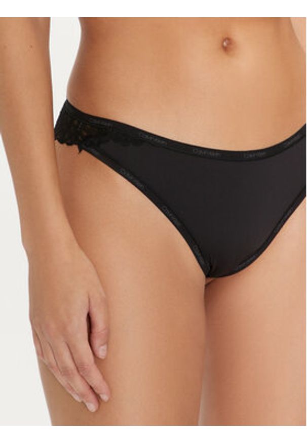 Calvin Klein Underwear Figi brazylijskie 000QF7829E Czarny. Kolor: czarny. Materiał: syntetyk