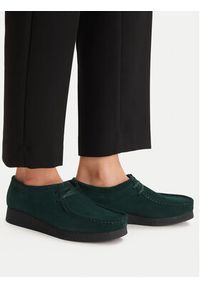 Clarks Półbuty WallabeeEVOSh 26184613 Zielony. Kolor: zielony. Materiał: skóra, zamsz #6