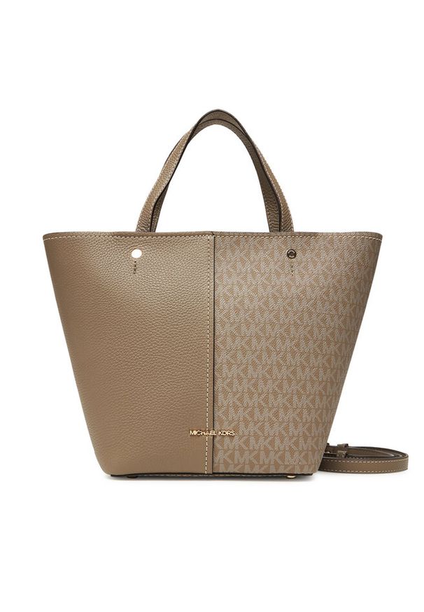 Torebka MICHAEL Michael Kors. Kolor: beżowy
