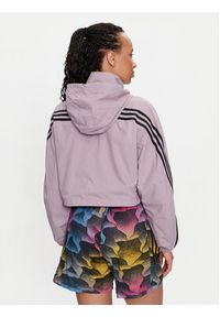 Adidas - adidas Kurtka przejściowa Future Icons 3-Stripes IP1573 Fioletowy Loose Fit. Kolor: fioletowy. Materiał: syntetyk #8